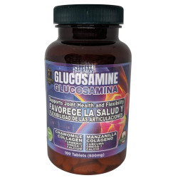 Tabletas de Glucosamina Vitality King - 100 unidades, 500 mg